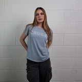 CRUCES Relaxed Scoopneck Tee