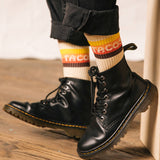 Pyknic - Taco Van Striped Crew Socks